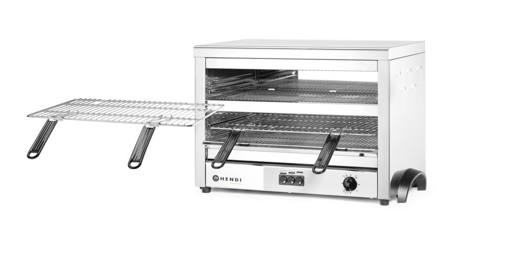Quarz-Salamander MAXI GN 1/1    400V/4500W  682x528x(H)455mm-ING11262