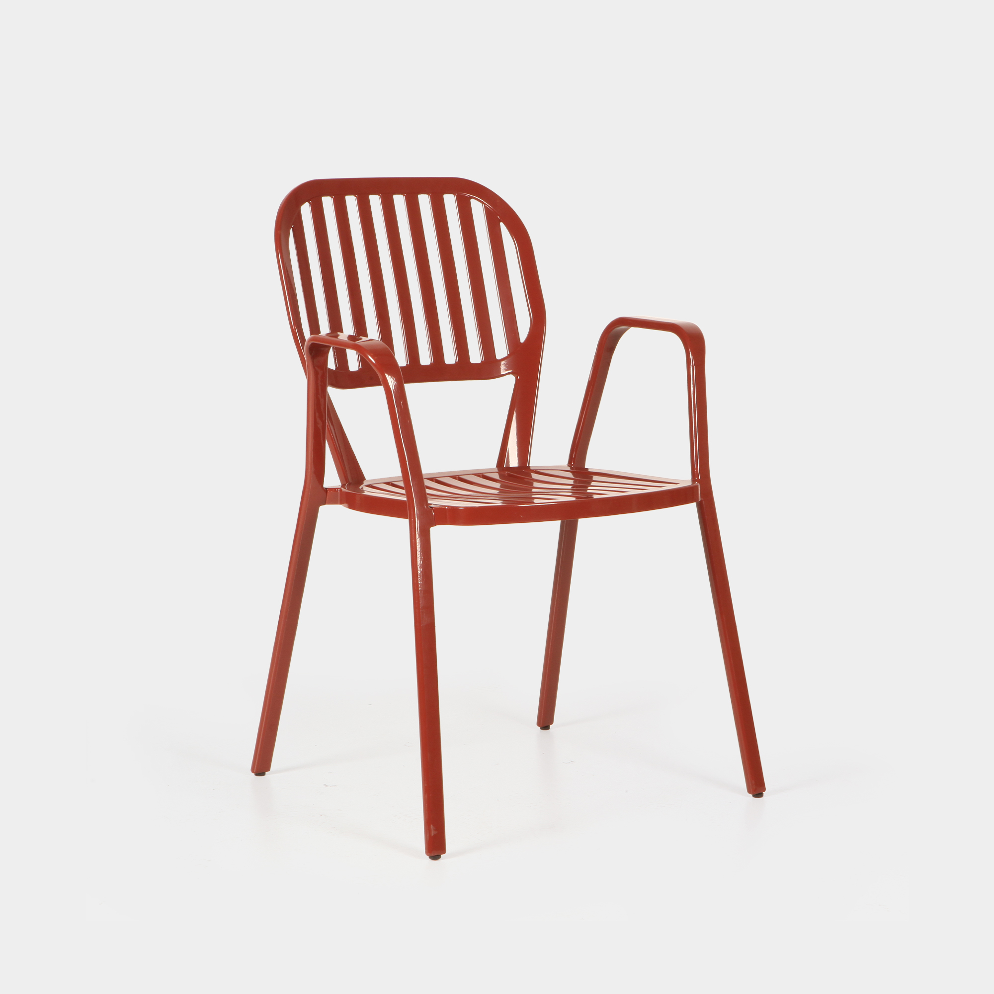 Izmir Red Aluminium Outdoor Chair