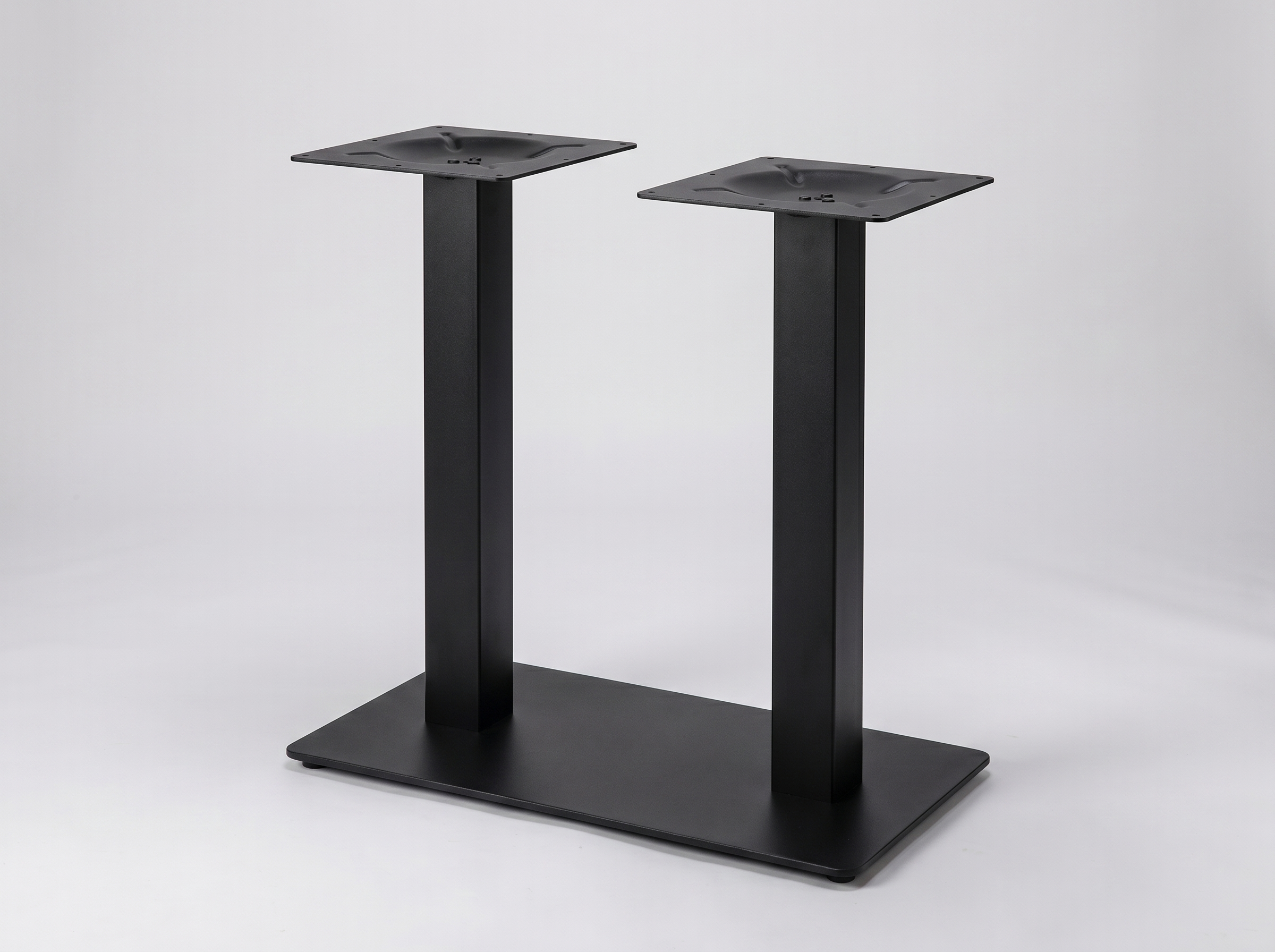 Bistro table leg for bar table, black, TB7, double table leg, 2-legged