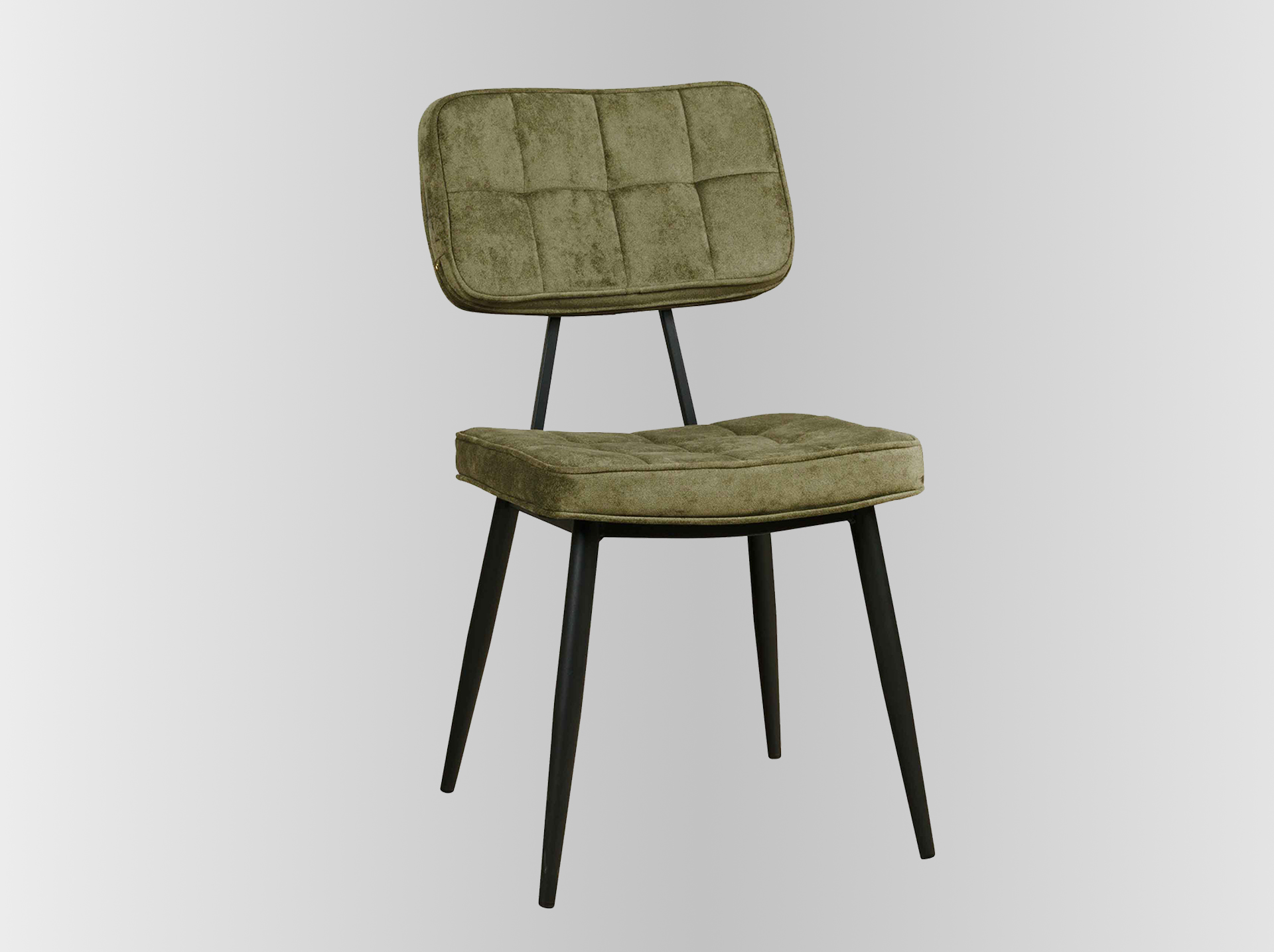 Restaurant Bistro Luna Upholstered Chair in Green