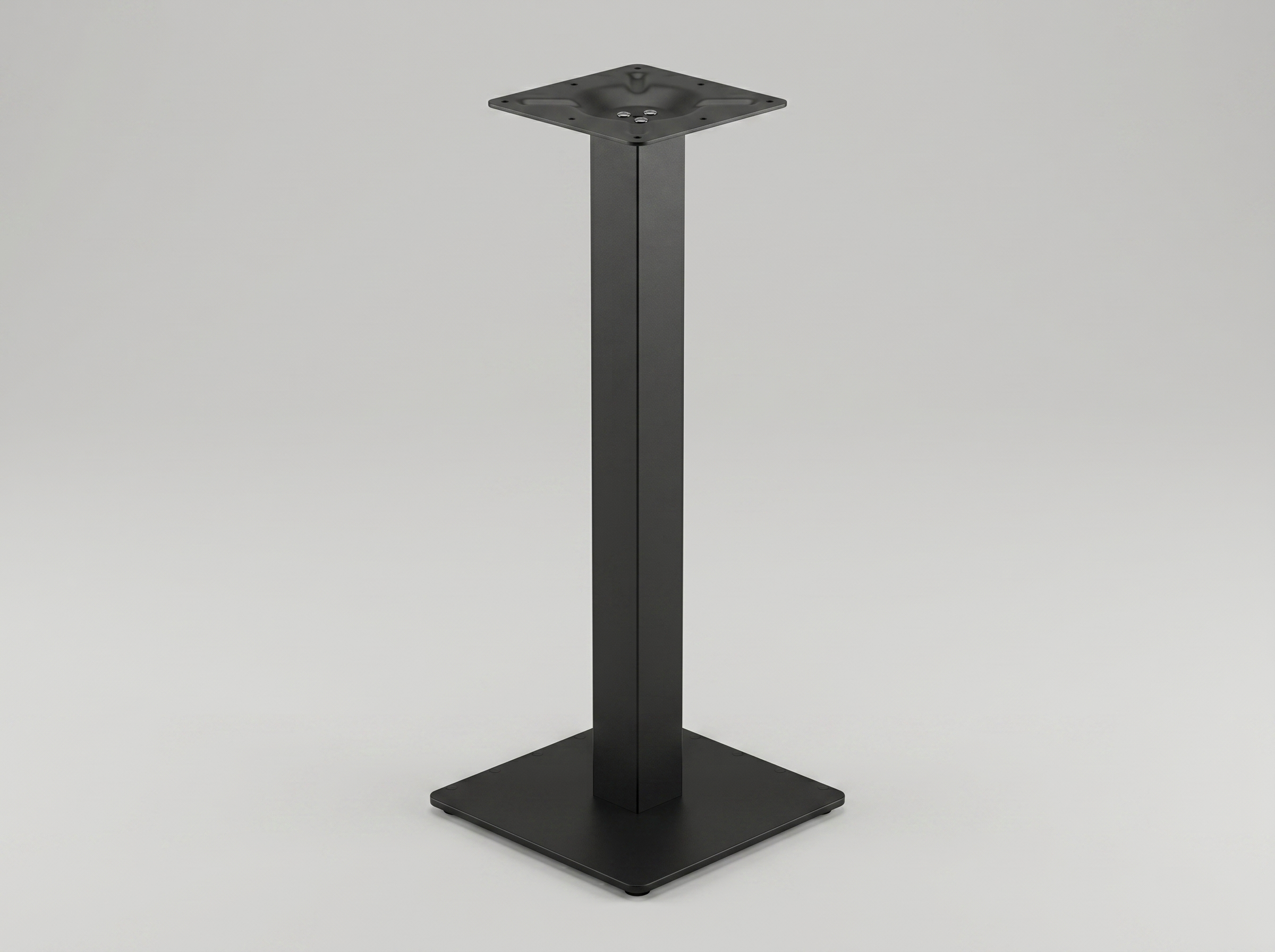 Bistro table leg for bar table, black, restaurant and catering, TB6