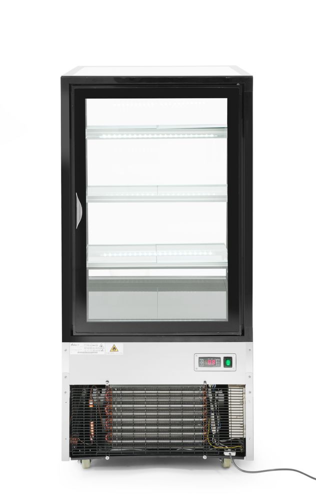 Kühlvitrine mit 3 geneigten Regalen Arktic 300L 230V/480W 650x833x(H)1460mm