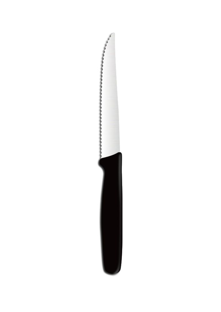 Tomatenmesser Schwarz (L)214mm-ING12430