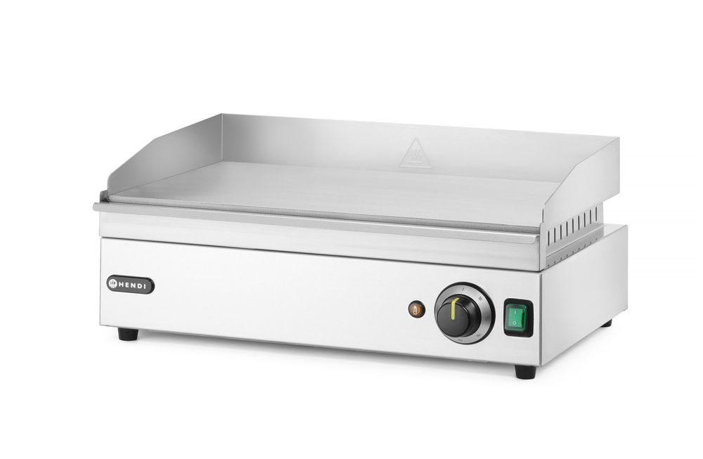Grillplatte glatt    Kitchen Line  220-240V/2400W  527x404x(H)233mm