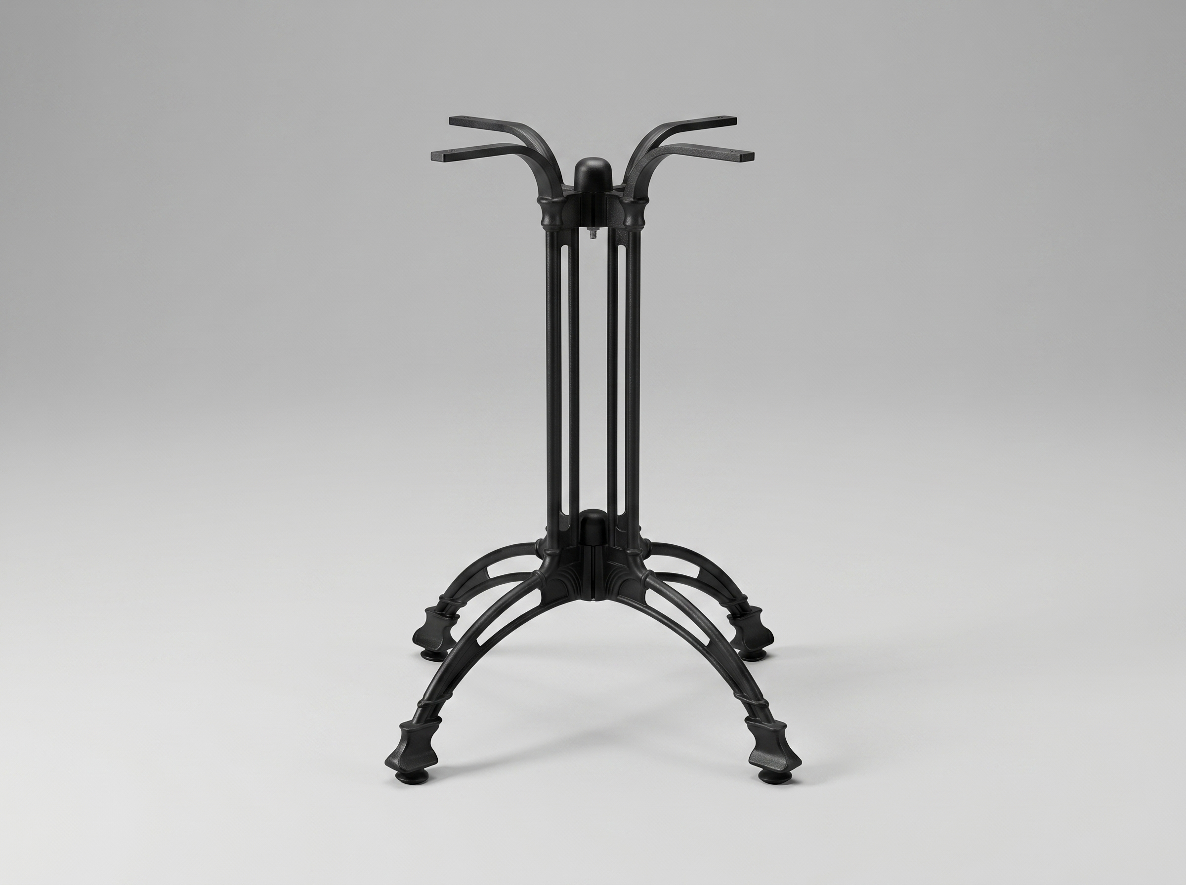Restaurant and catering table leg for indoor and outdoor table frames – TK1 high-pressure die-cast aluminium