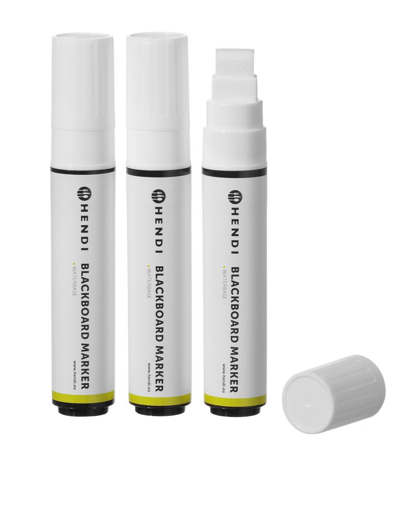 Kreidemarker 15 mm  3x weiß