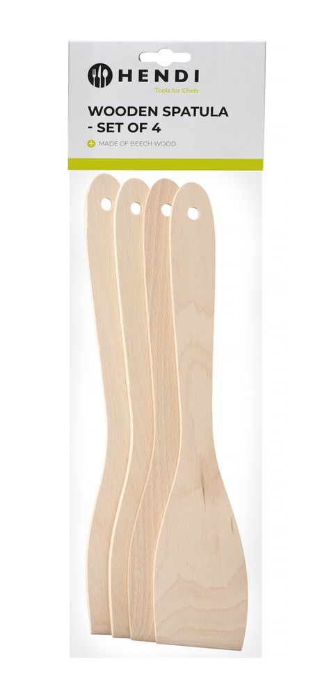 Holzspatel – 4er-Set (L)30cm