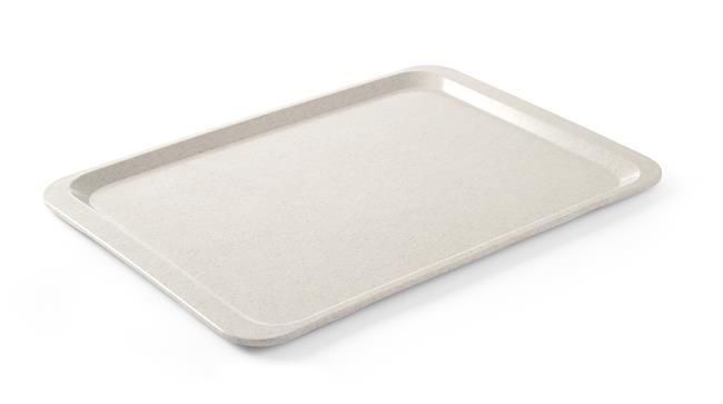 Polyestertablett für Selbstbedienungsrestaurants AmerBox GN 1/1 Granit 530x325mm