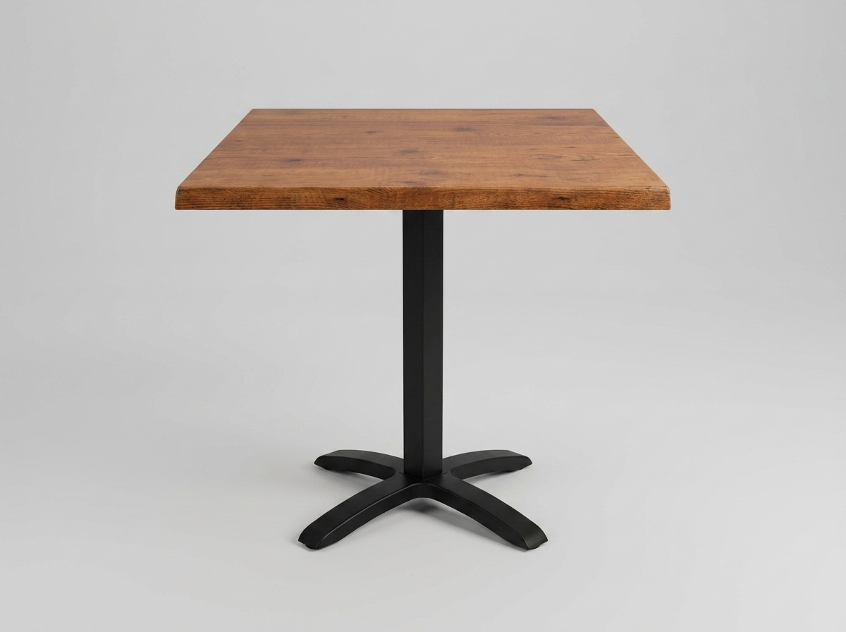 Outdoor Bistro Table 70x70cm HPL Light Brown TK3 - Brest