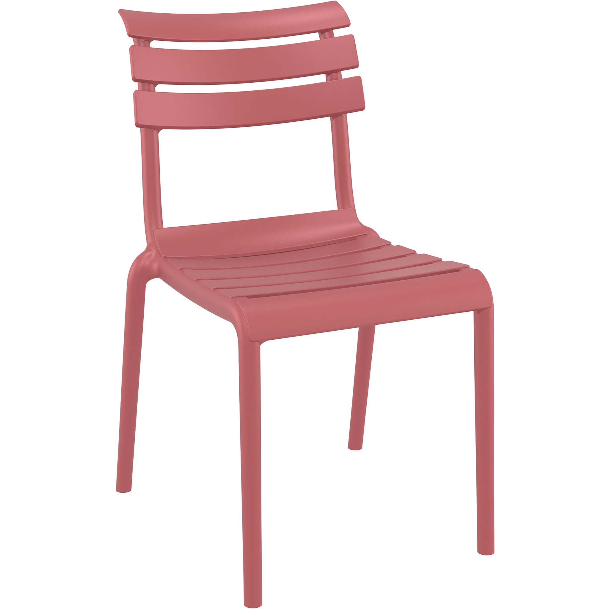 Outdoor Chair, Polypropylene, Berlin Red
