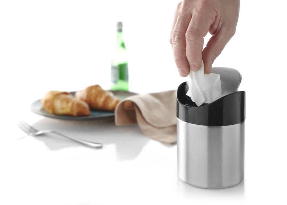 Tischabfallbehälter ⌀9,5x(H)13cm