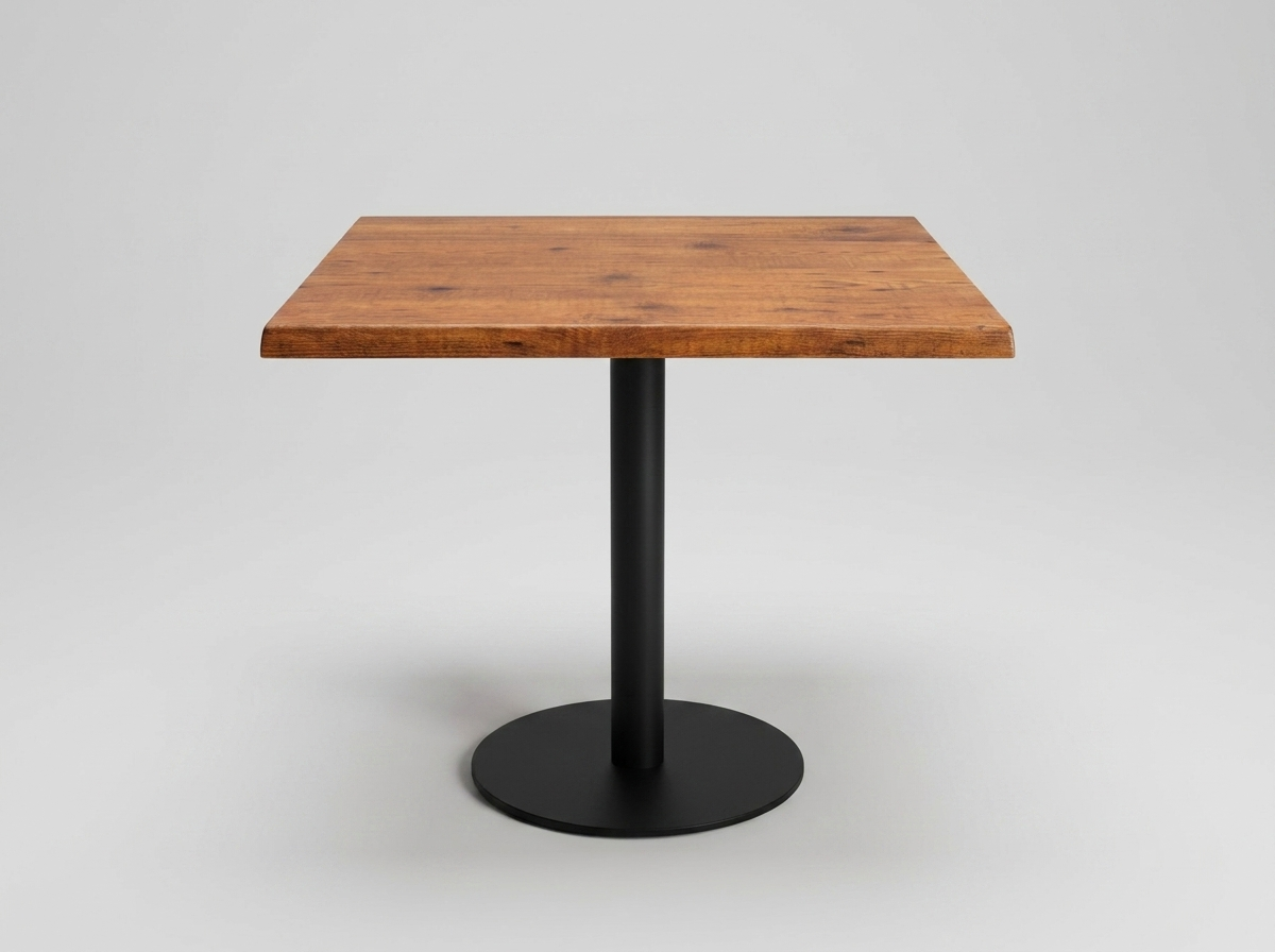 Outdoor Bistro Table 70x70cm HPL Light Brown TK5 - Brest