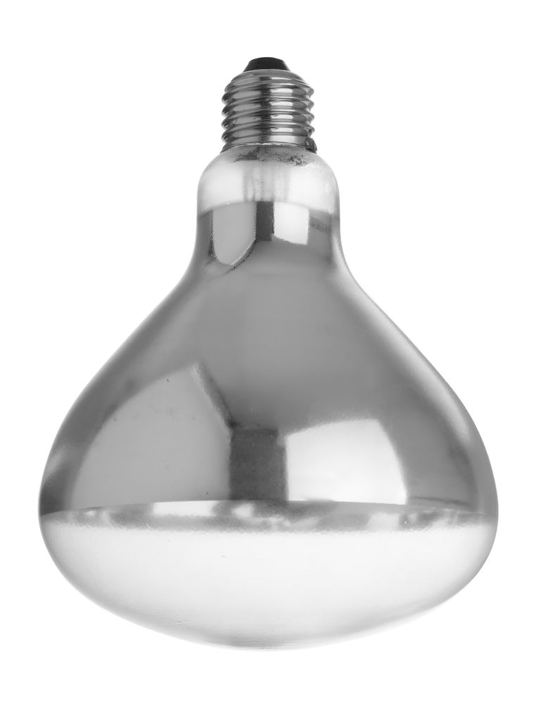 Infrarot-Glühlampe    Weiß  230V/250W  ø125x(H)170mm