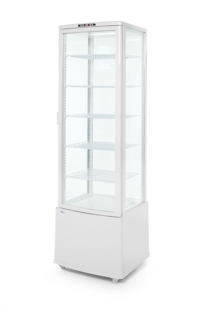 Kühlvitrine 270 Liter Arktic weiß Weiß 230V/290W 550x520x(H)1870mm-ING11200
