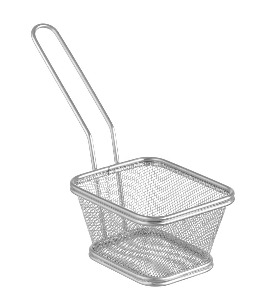 Miniatur-Frittierkörbe stapelbar  105x90x(H)60mm