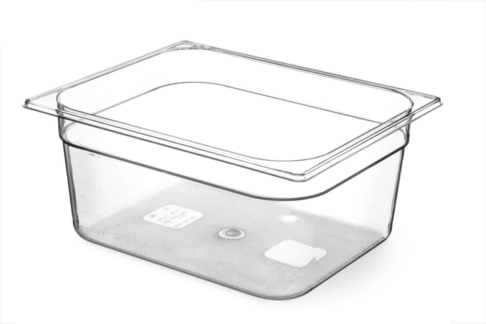 Gastronorm-Behälter 1/2 Budget Line GN 1/2 125L Transparent 325x265x(H)200mm
