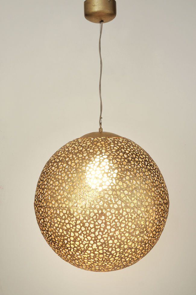 Lily Grande Gold Large 1-bulb pendant light