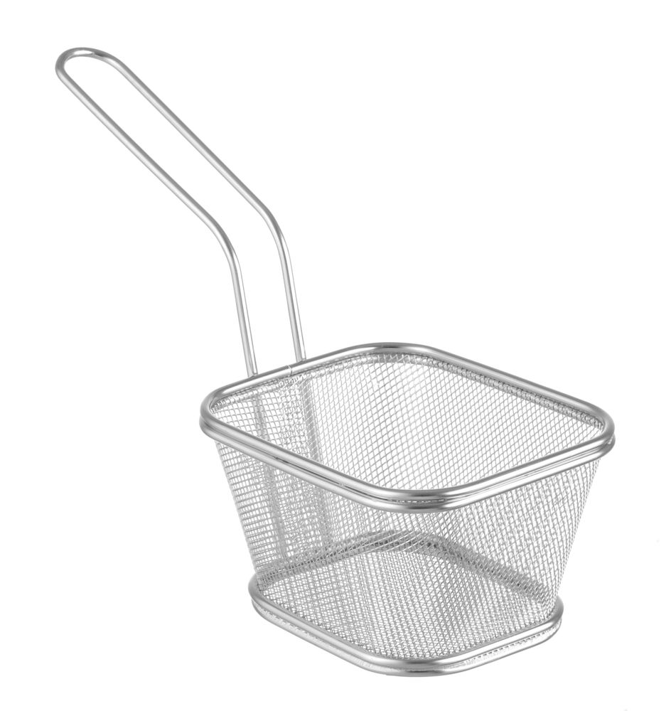 Miniatur-Frittierkörbe stapelbar  130x115x(H)80mm