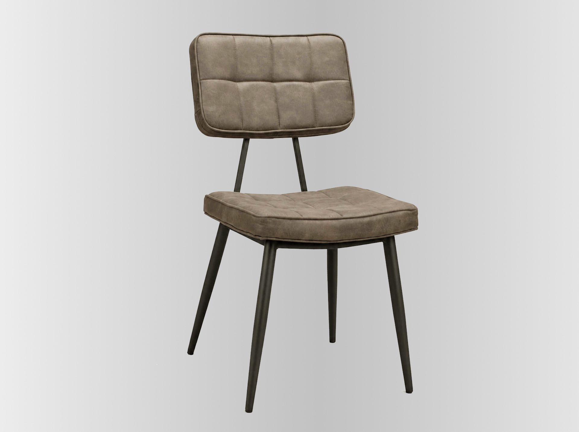 Restaurant Bistro Luna upholstered chair in brown