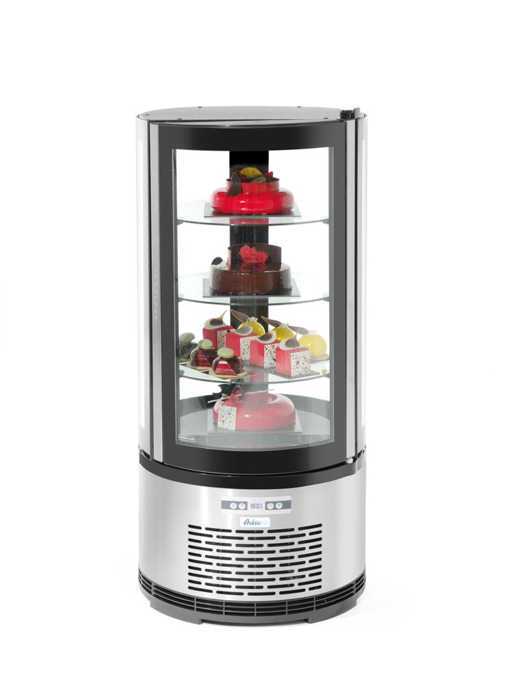 Kuchenvitrine rund 100 Liter ø48x(H)106,5cm