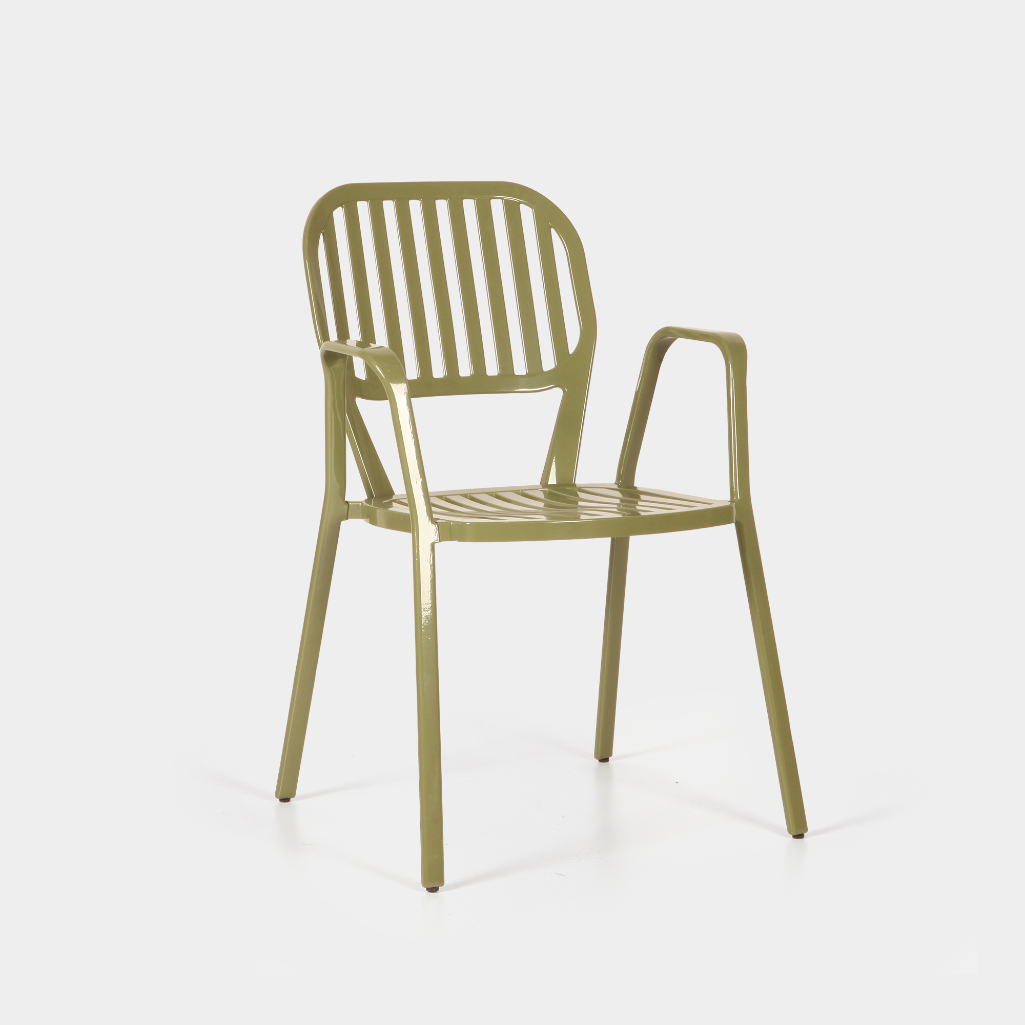 Izmir Green Aluminium Outdoor Chair