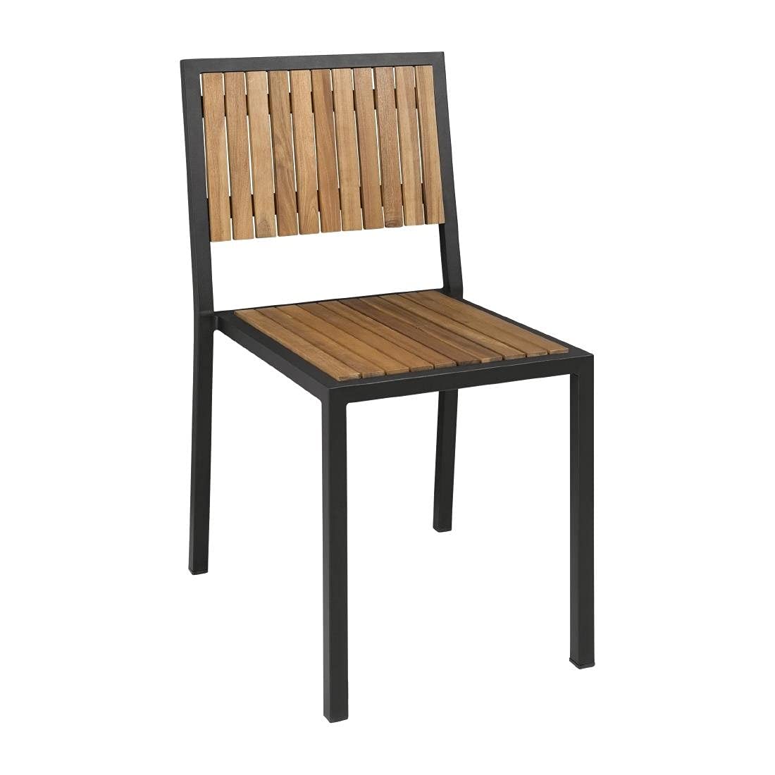 Lero outdoor chair for outdoor use, without armrests