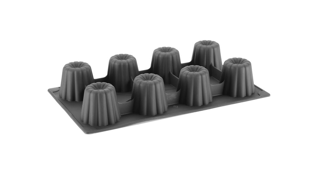 Silikonform Cannele Bordelais ø54x(H)48 GN 1/3 ø54x(H)48mm