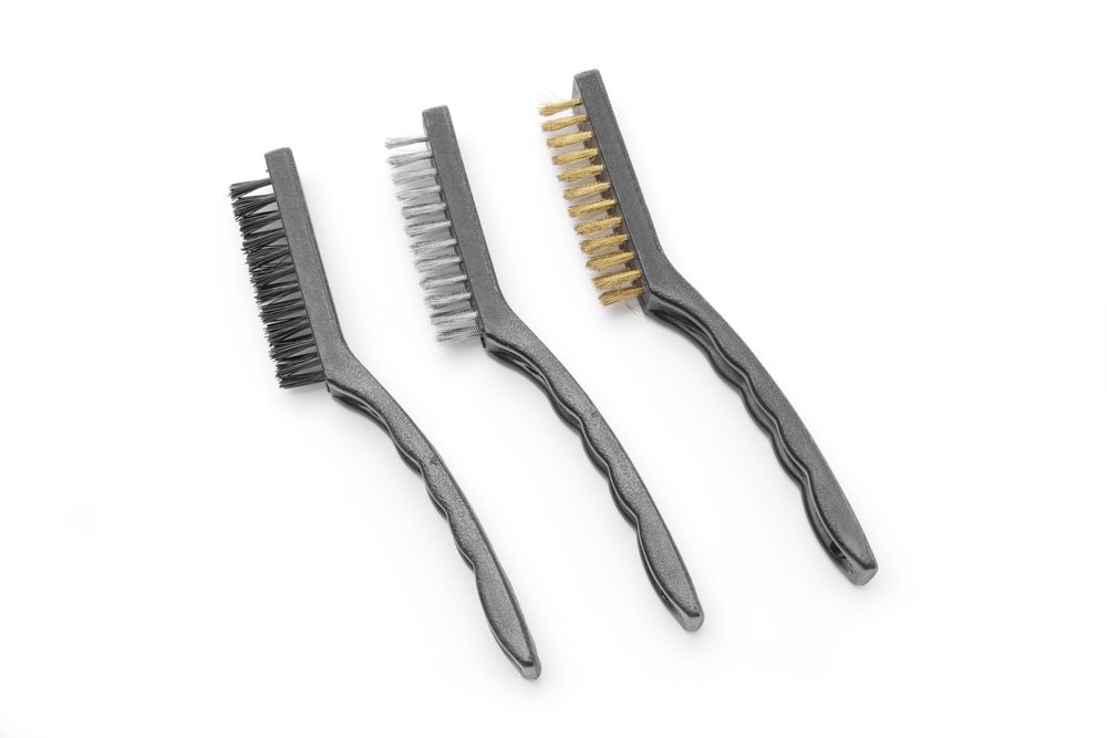 Drahtbürsten-Set schmal - 3 Stk.  3 Stk. (L)230mm