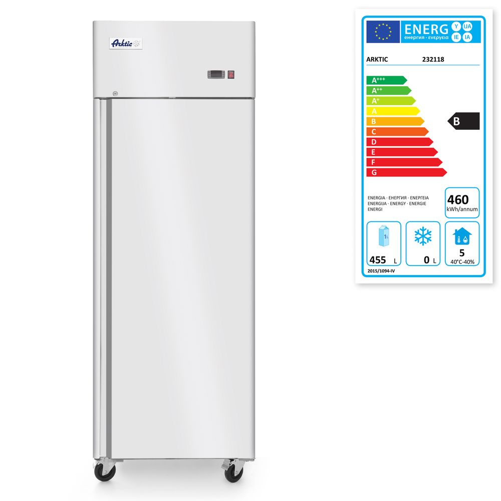 Kühlschrank eintürig Profi Line 670 Liter Arktic GN 2/1 73x80x(H)209,6cm