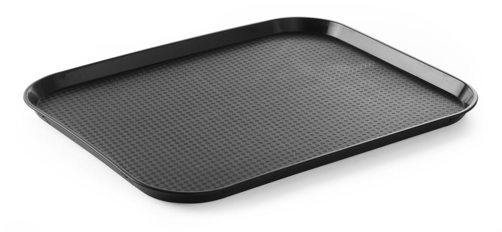 Serviertablett Schwarz 35x45x(h)2cm - XL
