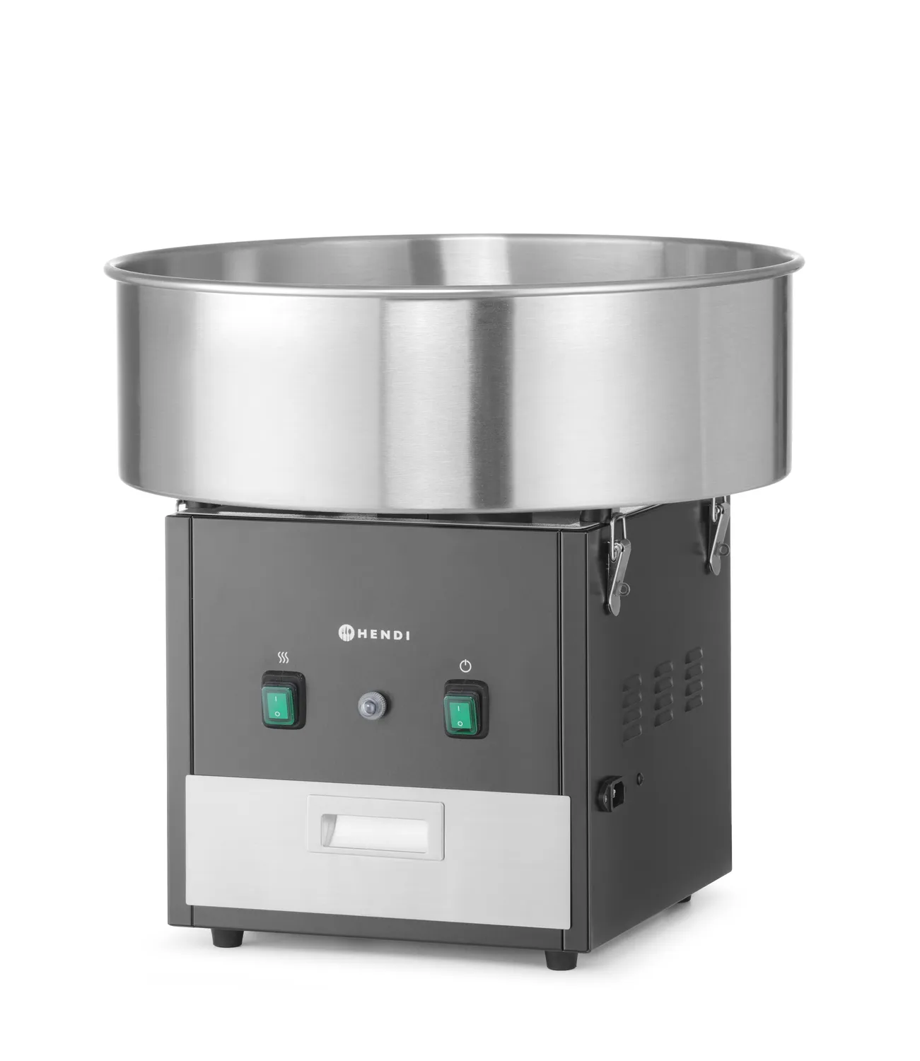 Zuckerwattemaschine Schwarz 230V/1200W 52x52x(H)48cm