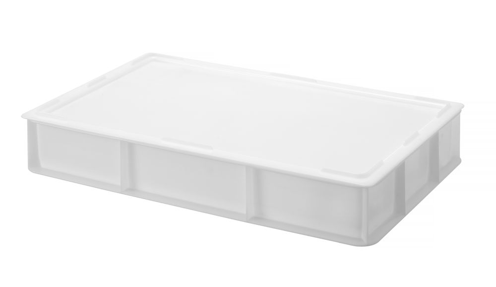 Pizzateig-Box GN1/1    GN 1/1  Weiß  530x325x(H)90mm