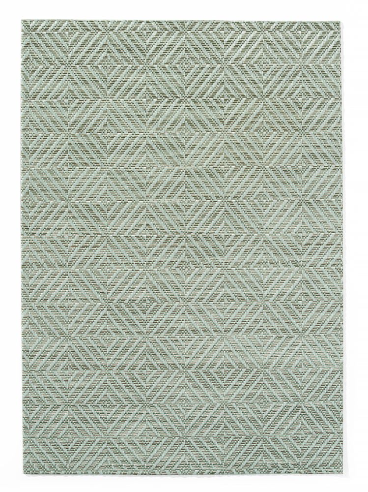 Platzset geometrisches Muster Grün 6 Stück 45x30cm