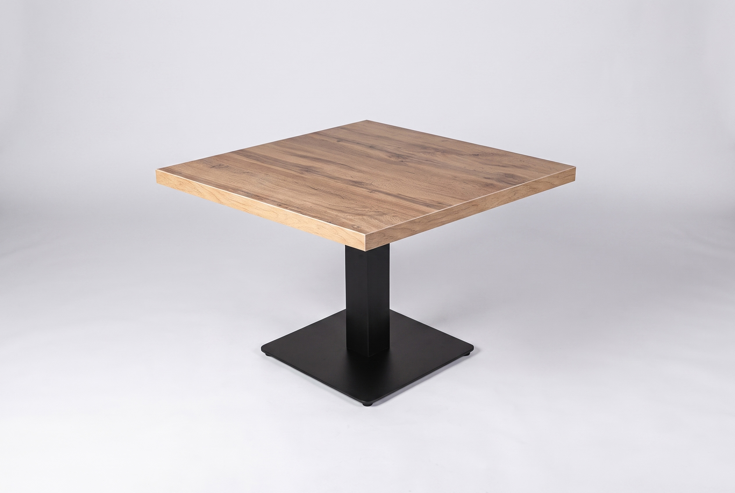 Lounge table Andora oak 60x60cm shisha restaurant table bistro table