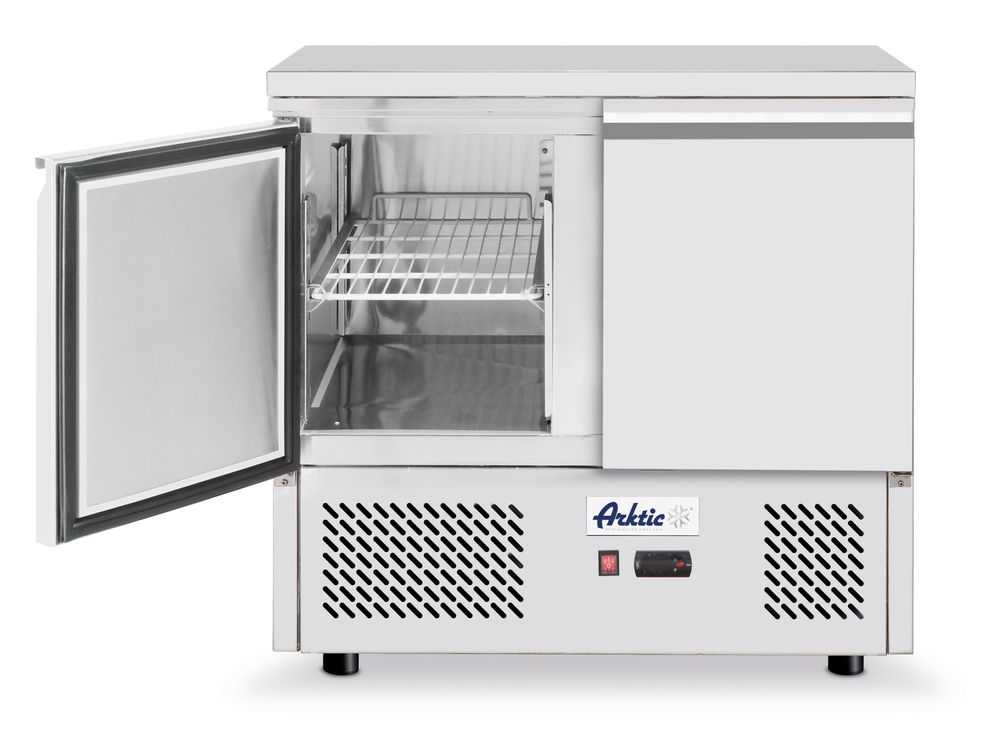 Kühltisch zweitürig Kitchen Line 300L Arktic 230V/220W 900x700x(H)890mm
