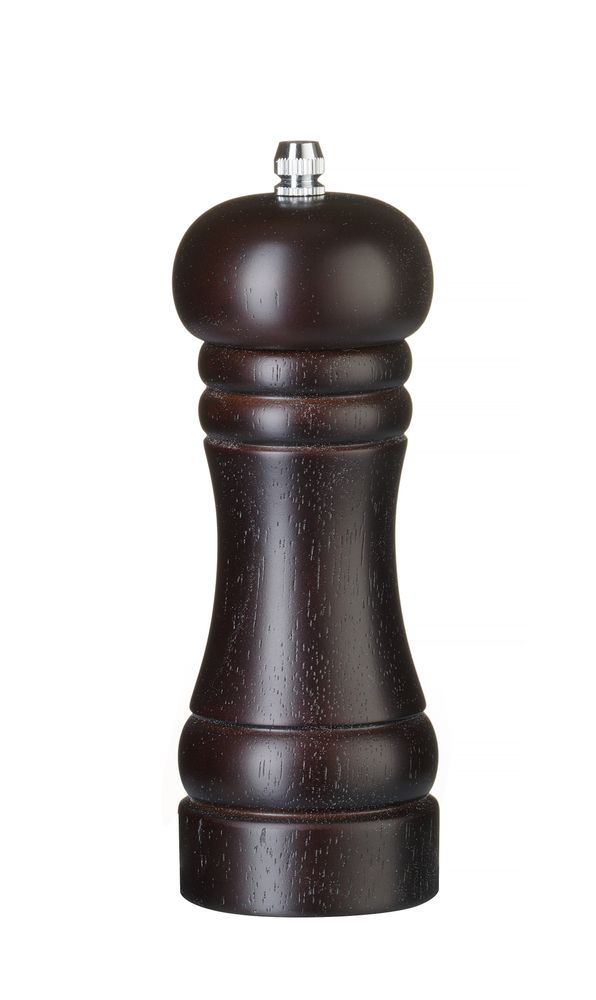 Salzmühle aus Holz Holz dunkel ø57x(H)165mm