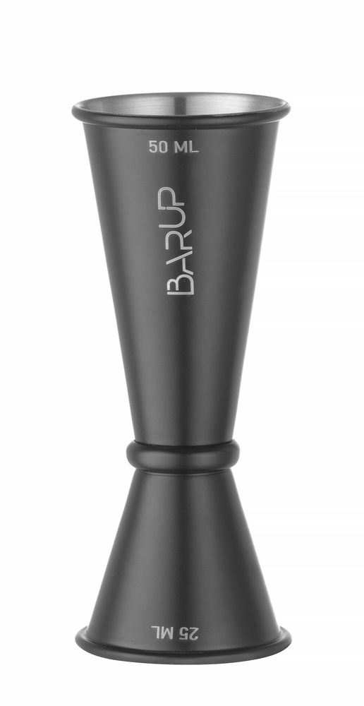 Barmaß 25/50 ml BarUp Schwarz ⌀45x(H)110mm