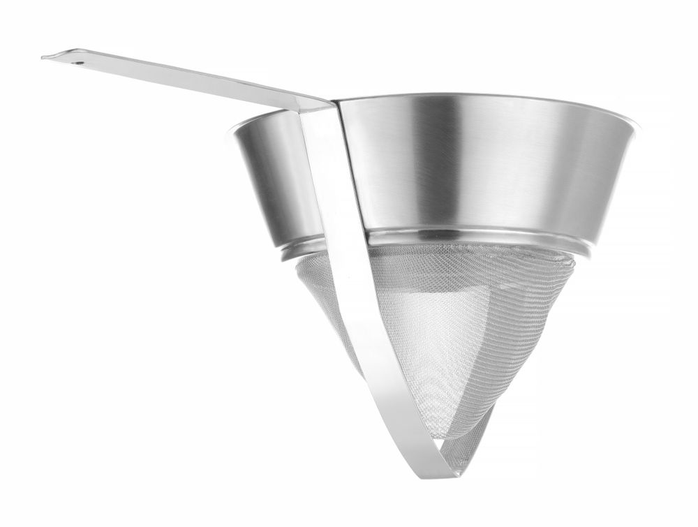 Konisches Sieb mit Drahtgeflecht verstärkt 505x250x(H)200mm