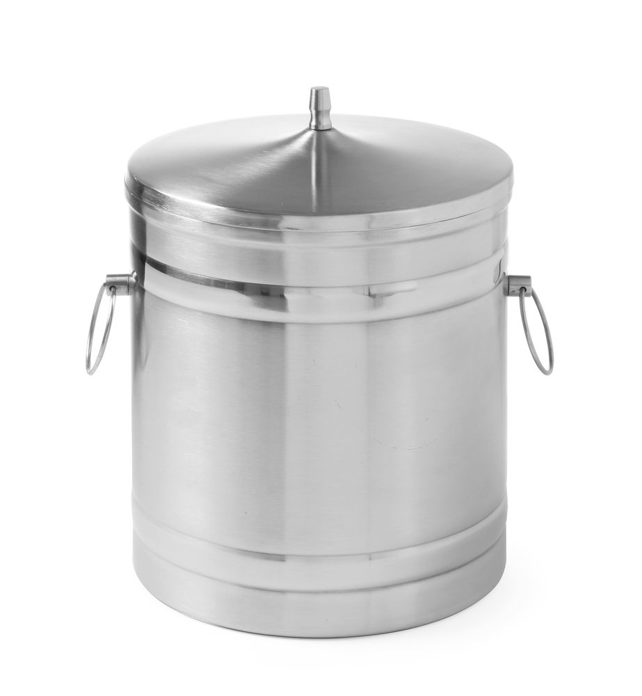 Eiskübel doppelwandig BarUp 5L Silber ⌀200x(H)230mm