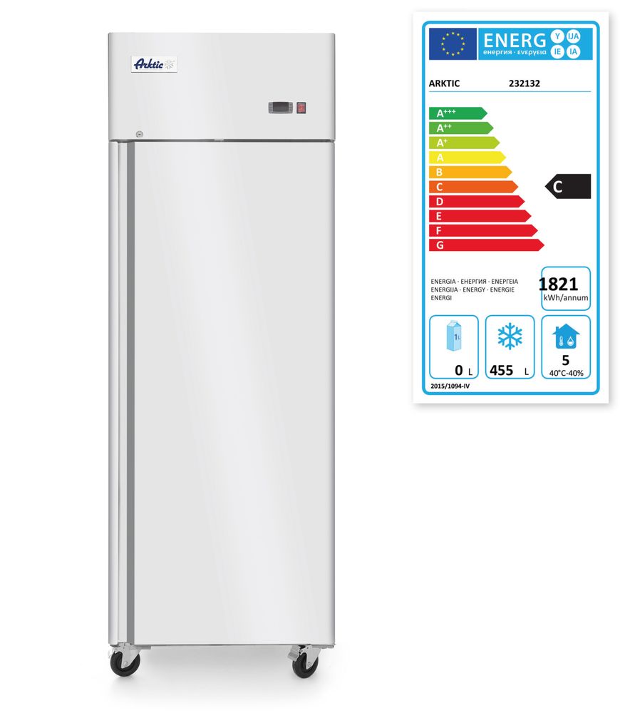 Tiefkühlschrank eintürig Profi Line 670 Liter Arktic GN 2/1 73x80x(H)209,6cm